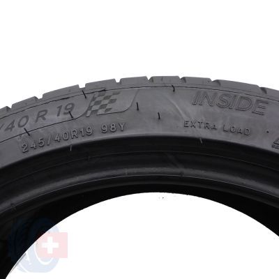 4. 245 40 19 2x MICHELIN 245/40 R19 98Y XL PilotSport 4ZP RunFlat BMW Sommerreifen 2021 5,2-6mm