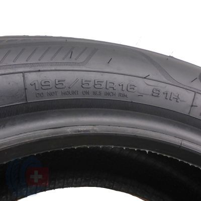 4. 1 x GOODYEAR 195/55 R16 91H XL Vector 4Seasons Ganzjahresreifen 2023     8mm 