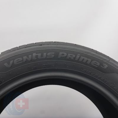 5. 215 55 17 2x HANKOOK 215/55 R17 94V Ventus Prime 3 SEAL Sommerreifen 2024 7mm WIE NEU 