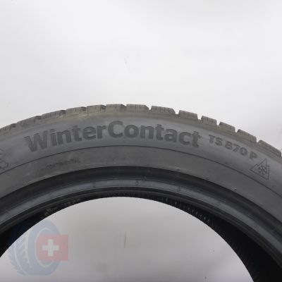 6.  225 50 18 2x CONTINENTAL  225/50 R18 99V XL WinterContact TS 870 P Winterreifen 2025 VOLL WIE NEU