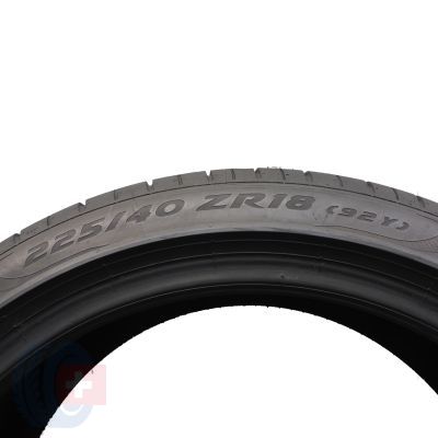 2. 225 40 18 1x PIRELLI 225/40 R18 92Y XL PZero PZ4 KS Sommerreifen 2022 WIE NEU 6,8mm