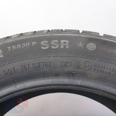 7.  205 55 17 4x CONTINENTAL 205/55 R17 95H XL ContiWinterContact TS 830 P RSC BMW Winterreifen 2023  VOLL WIE NEU 