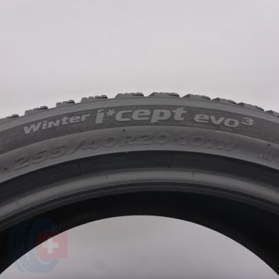 3.  255 40 20 1x HANKOOK 255/40 R20 101W XL Winter I Cept evo 3 Winterreifen 2020 7,2mm