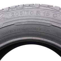 4. 205 70 15C 2x CONTINENTAL 205/70 R15C ContiVanContact 100 Sommerreifen 2020 VOLL Wie Neu