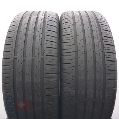 235 55 18 2x CONTINENTAL 235/55 R18 100V EcoContact 6 SEAL Sommerreifen  2023 6-5,8mm