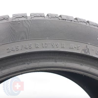 4. 245 45 17 2x CONTINENTAL 245/45 R17 99H XL ContiWinterContact Ts830P MO Winterreifen 2022 6mm