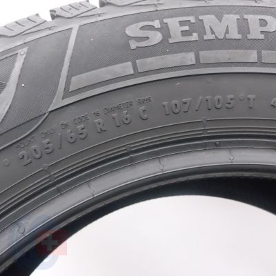 5. 205 65 16C 2x SEMPERIT 205/65 R16C 107/105T Van-Grip3 Winterreifen 2024 WIE NEU 10,2-10,4mm