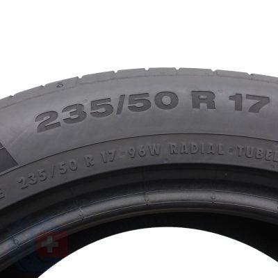 6. 235 50 17 2x CONTINENTAL 235/50 R17 96W ContiSportContact 5 Sommerreifen 2020 6mm