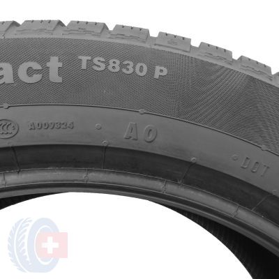 8. 255 50 20 4x CONTINENTAL 255/50 R20 109H XL ContiWinterContact TS830P A0 Winterreifen 2018 7,2-7,8mm Wie Neu