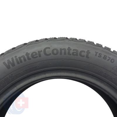 5. 185 60 15 2x CONTINENTAL 185/60 R15 84T WinterContact TS870 Winterreifen 2022 7,6-8,5mm 