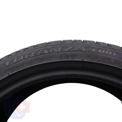 5. 4 x BRIDGESTONE 225/40 R18 92W XL Turanza T001 Sommerreifen 2017 6,5-7,2mm 