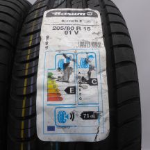 2. 205 60 15 2x BARUM 205/60 R15 91V Bravuris 2 Sommerreifen 2019 WIE NEU VOLL