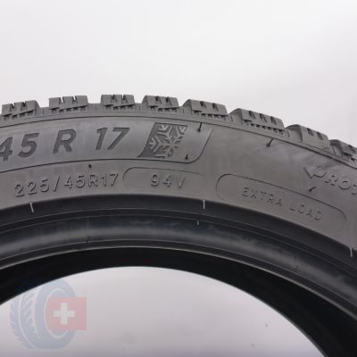 5. 225 45 17 2x MICHELIN 225/45 R17 94V XL Alpin 6 Winterreifen 2019 7,5mm