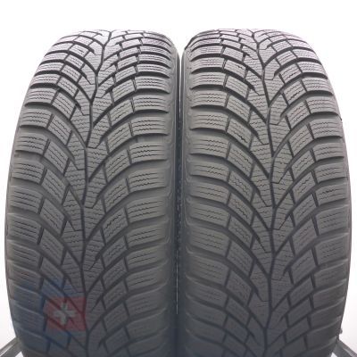 205 55 16 2x CONTINENTAL 205/55 R16 91H WinterContact TS 870 Winterreifen 2024 8,2-7,8mm