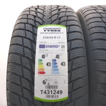 4. 235 55 17 4x NOKIAN 235/55 R17 103V XL WR Snowproof P Winterreifen 2025 VOLL WIE NEU