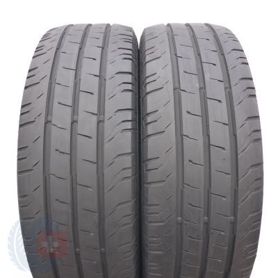 215 60 17C 2x CONTINENTAL 215/60 R17C 109/107T ContiVanCotact 200 Sommerreifen 6,5-7mm 2019