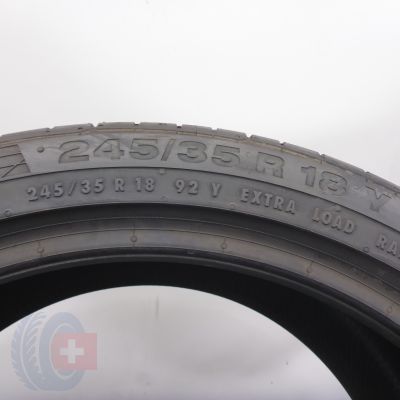 5.  245 35 18 2x CONTINENTAL  245/35 R18 92Y ContiSportContact 5 M0 Sommerreifen 2022 Ungebraucht   