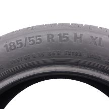 5. 185 55 15 4x CONTINENTAL 185/55 R15 86H XL EcoContact 6 Sommerreifen 6,5-6,8mm 2022/23 Wie Neu