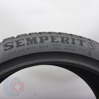 5. 235 40 19 4x SEMPERIT 235/40 R19 96V XL Speed-Grip 5 Winterreifen 2024 7,5-8,2mm