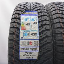 3. 205 60 16 4x GOODYEAR 205/60 R16 92H Vector 4Seasons Gen-2 Ganzjahresreifen 2018 Ungebraucht  