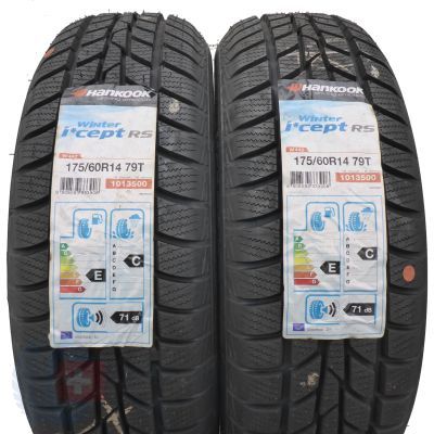 175 60 14 2x HANKOOK 79T 175/60 R14 Winter I Cept RS W442 Winterreifen 2017 WIE NEU 