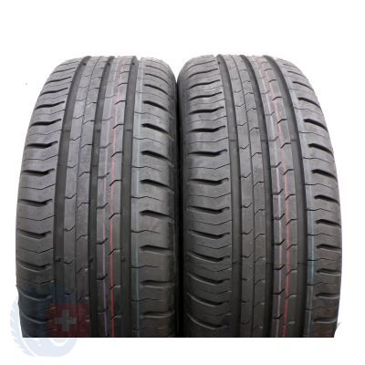 5. 195 60 16 4 x CONTINENTAL 195/60 R16 93H XL ContiEcoContact 5 Sommerreifen 2019/2021 VOLL WIE NEU 