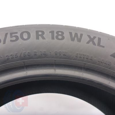 2. 225 50 18 1x CONTINENTAL 225/50 R18 99W XL PremiumContact 6 BMW Sommerreifen 2019 5,8mm