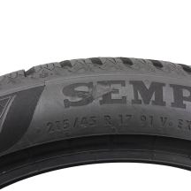 6. 215 45 17 4x SEMPERIT 215/45 R17 91V XL Speed-Grip 5 Winterreifen 2024 8-8,5mm