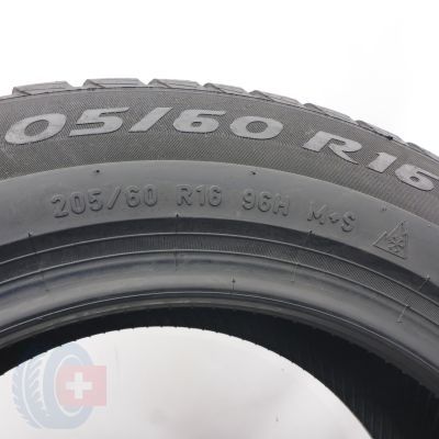 5. 205 60 16 4x PIRELLI 205/60 R16 96H XL Sottozero 3 Winter BMW Winterreifen 2023 6mm