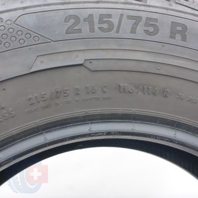 4.  215 75 16C 1x CONTINENTAL 215/75 R16C 116/114R ContiVanContact 100 Sommerreifen 2021 8,3mm