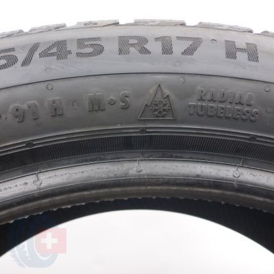 2. 225 45 17 4x CONTINENTAL 225/45 R17 91H WinterContact TS860S RunFlat BMW Winterreifen 2022 WIE NEU VOLL