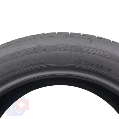 5. 225 55 18 2x BRIDGESTONE 225/55 R18 98V Turanza T005 Sommerreifen 6,8mm 2019 Wie Neu