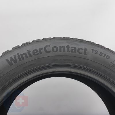 7. 205 55 16 2x CONTINENTAL 205/55 R16 91H WinterContact TS870 Winterreifen 2023 7,2-7,5mm