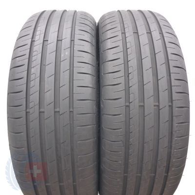 205 55 17 2x GOODYEAR 205/55 R17 91V EfficientGrip Performance Sommerreifen 6-6,5mm 2021/22