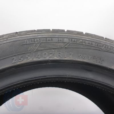 6. 255 40 17 2x DUNLOP 255/40 R17 98Y XL SP Sport Maxx Sommerreifen 2017 Ungebraucht  