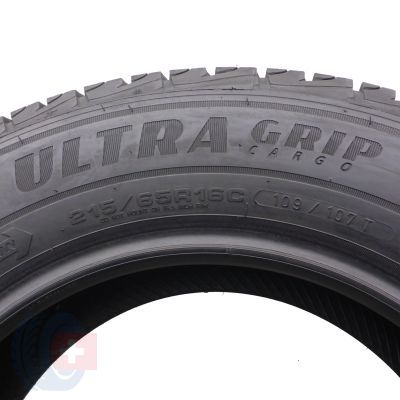 4. 1 x GOODYEAR 215/65 R16C 109/107T Ultra Grip Cargo Winterreifen 2022 WIE NEU 9,5mm