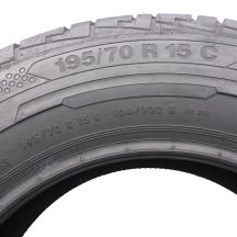 4. 195 70 15C 2x CONTINENTAL 195/70 R15C 104/102R ContiVanContact 100 Sommerreifen 2019 WIE NEU VOLL
