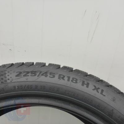 6. 225 45 18 2x CONTINENTAL 225/45 R18 95H XL WinterContact TS 860 S RFT BMW Winterreifen 2020 7,5mm