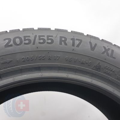 6.  205 55 17 CONTINENTAL 205/55 R17 95V XL WinterContact TS 870 P Winterreifen  2021/24 8mm