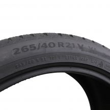 6. 2 x CONTINENTAL  265/40 R21 105V XL 5.8mm WinterContact TS860 S Winterreifen DOT18