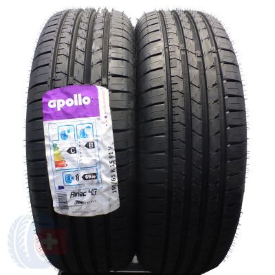 195 65 15 2x APOLLO 195/65 R15 91V Alnac 4G Sommerreifen VOLL WIE NEU