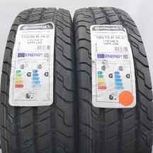 4. 195 75 16C 4x CONTINENTAL 195/75 R16C 110/108R ContiVanContact 100 Sommerreifen 2022 VOLL