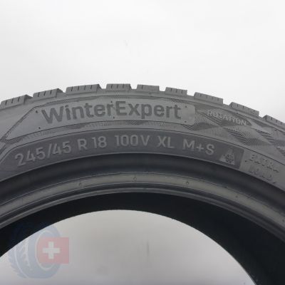 4. 245 45 18 1x UNIROYAL 245/45 R18 100V XL WinterExpert Winterreifen 2022 7,2mm