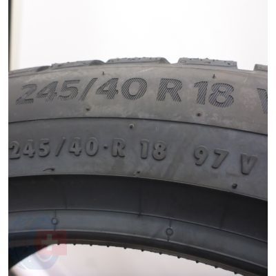 7. 245/40 R18 2x CONTINENTAL 97V XL WinterContact TS 870 P Winterreifen 2022 VOLL  7. 245/40 R18 2x CONTINENTAL 97V XL WinterContact TS 870 P Winterreifen 2022 VOLL