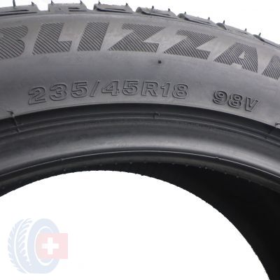 4. 1 x BRIDGESTONE 235/45 R18 98V XL Blizzak LM-32 Winterreifen 2016  7.8mm  WIE NEU