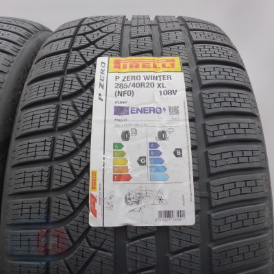 3. 285 40 20 2x PIRELLI 285/40 R20 108V XL P Zero Winter NF0 Winterreifen 2022/23 Ungebraucht  