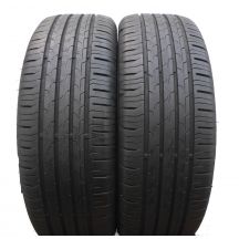 4. 4 x CONTINENTAL 205/55 R17 91V EcoContact 6 Sommerreifen  DOT20/21 6mm