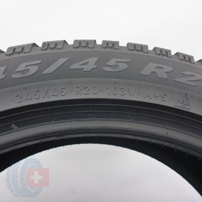 5. 245 45 20 2x PIRELLI 245/45 R20 103V XL Winter 2 Scorpion PNCS Winterreifen 2022, 2024 7,2mm