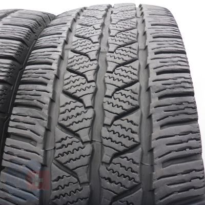 2. 225 75 16C 4x CONTINENTAL 121/120R VanContact Winter Winterreifen 2019 6,8-8mm