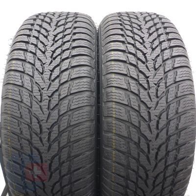 5. 205 55 16 4x NOKIAN 205/55 R16 91H WR Snowproof RunFlat Winterreifen 2019 WIE NEU VOLL